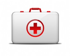 白色医药箱icon图标