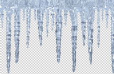 洋房冰柱下垂图片免抠png透明图层素材