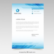 网页模板蓝色和白色商务手册
