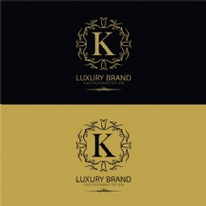 字母K豪华品牌标志