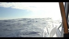 实拍海上航行视频