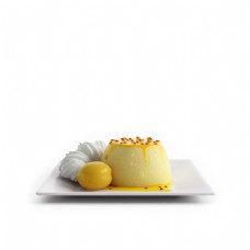 金黄松软果酱蛋糕3d模型