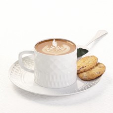 咖啡杯饼干咖啡模型