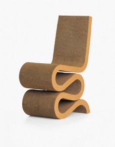 时尚椅子现代时尚创意简约木质椅子3d模型