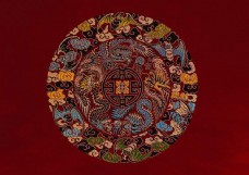 古典布纹古典中式花纹布纹贴图