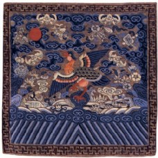 古典布纹中式古典飞鸟布纹贴图