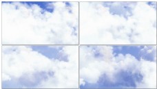 天空云层动态素视频素材