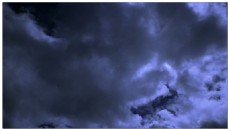 蓝色云朵动态视频素材
