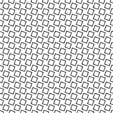 几何背景单色无缝抽象正方形图案背景从角正方形的黑白几何矢量设计