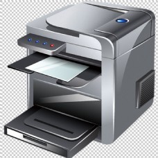 打印复印一体机免抠png透明图层素材
