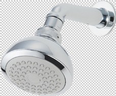 高档合金淋浴器免抠png透明图层素材