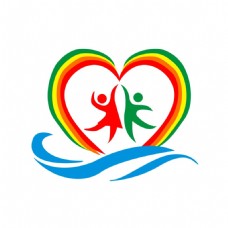 标志设计中河流第一幼儿园logo设计园徽标志标识