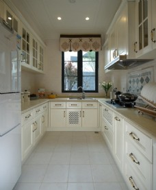 厨房设计L型简约风室内设计厨房效果图