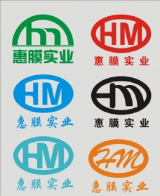 惠膜实业logo