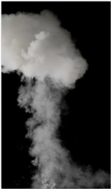 云烟烟云朦胧动态视频素材
