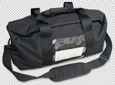 黑色挎包行李袋免抠png透明图层素材
