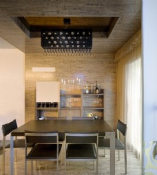 背景墙现代简约风室内设计餐厅效果图JPG