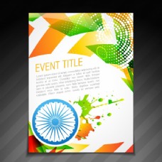 印度设计印度宣传册模板设计