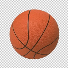 红色篮球照片免抠png透明图层素材