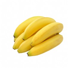 抠图专用香蕉透明水果素材