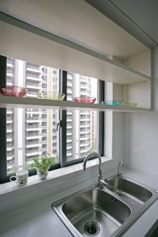厨房设计简约风室内设计厨房洗菜池效果图