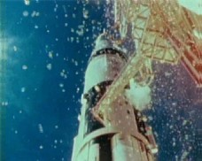 宇宙飞船发射动态视频后期特效
