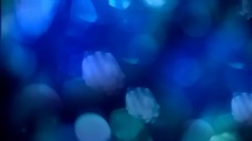 梦幻优雅蓝色光斑粒子动态视频素材