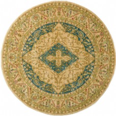 欧式边框古典欧式地毯圆形