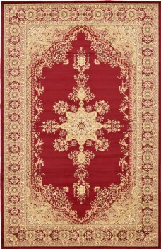 方毯方形古红色典经典地毯jpg图片