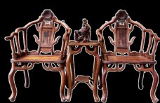 中国元素传统家具古太师椅